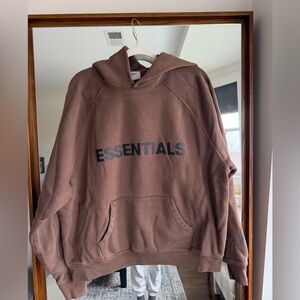 Essentials Fear of God Brown Sweatshirt